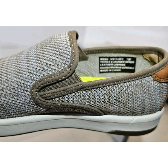 Florshiem  Crossover  Knit  Plain Toe Slip-on  Anti-Odor  Comfort  Shoes Size 7W main image 6